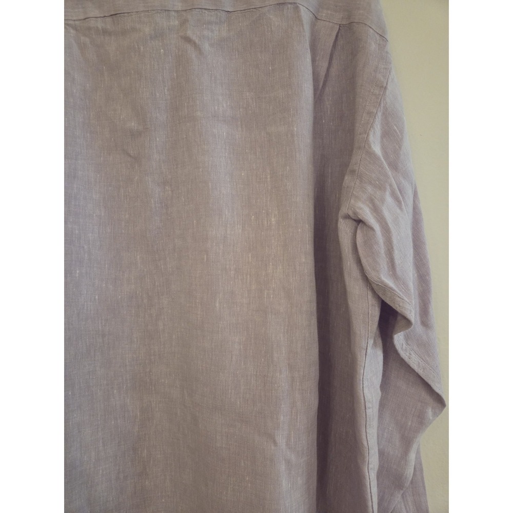 Jos A Bank "reserve" linen button down shirt-size L - Picture 5 of 6